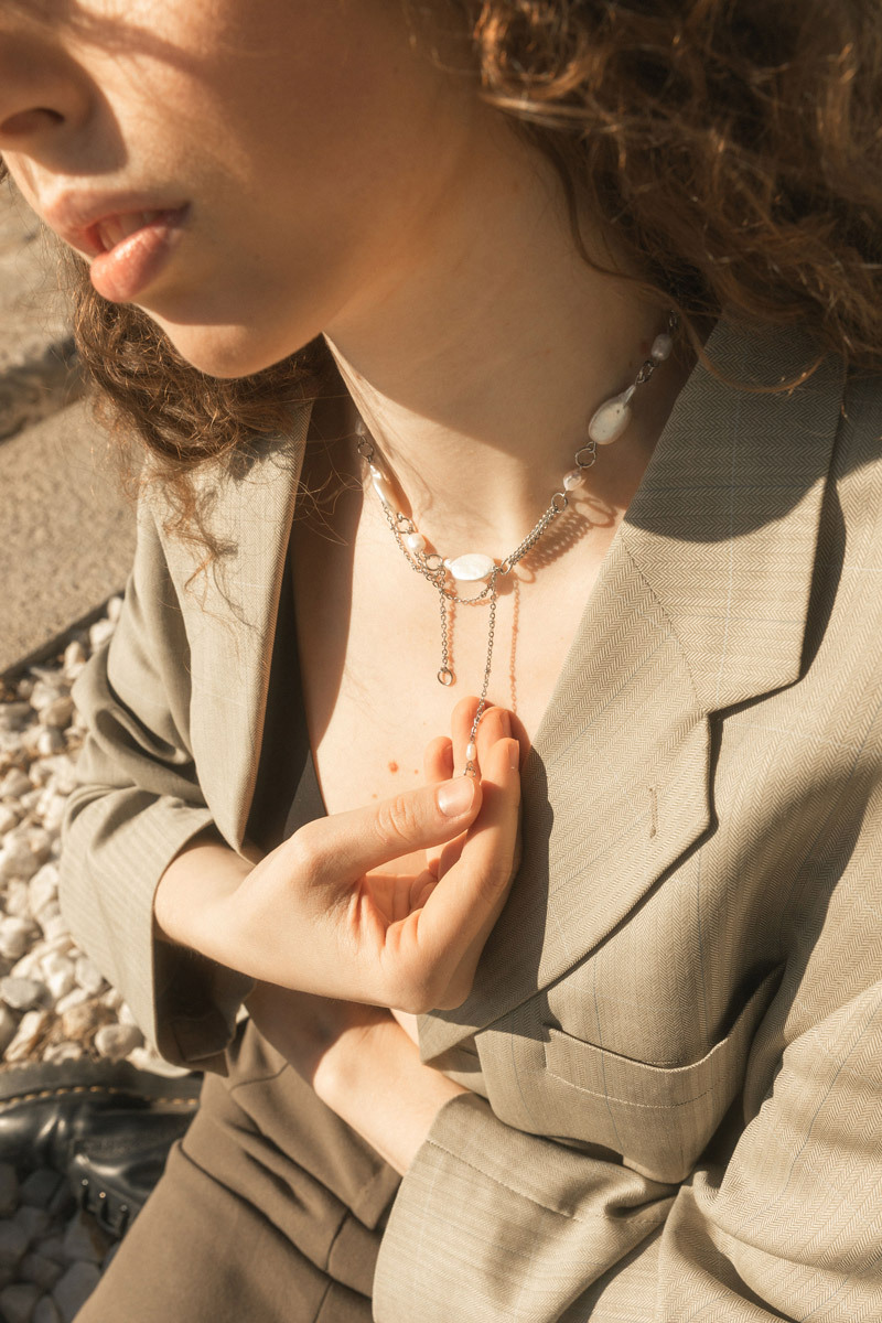 Girl with jewellery