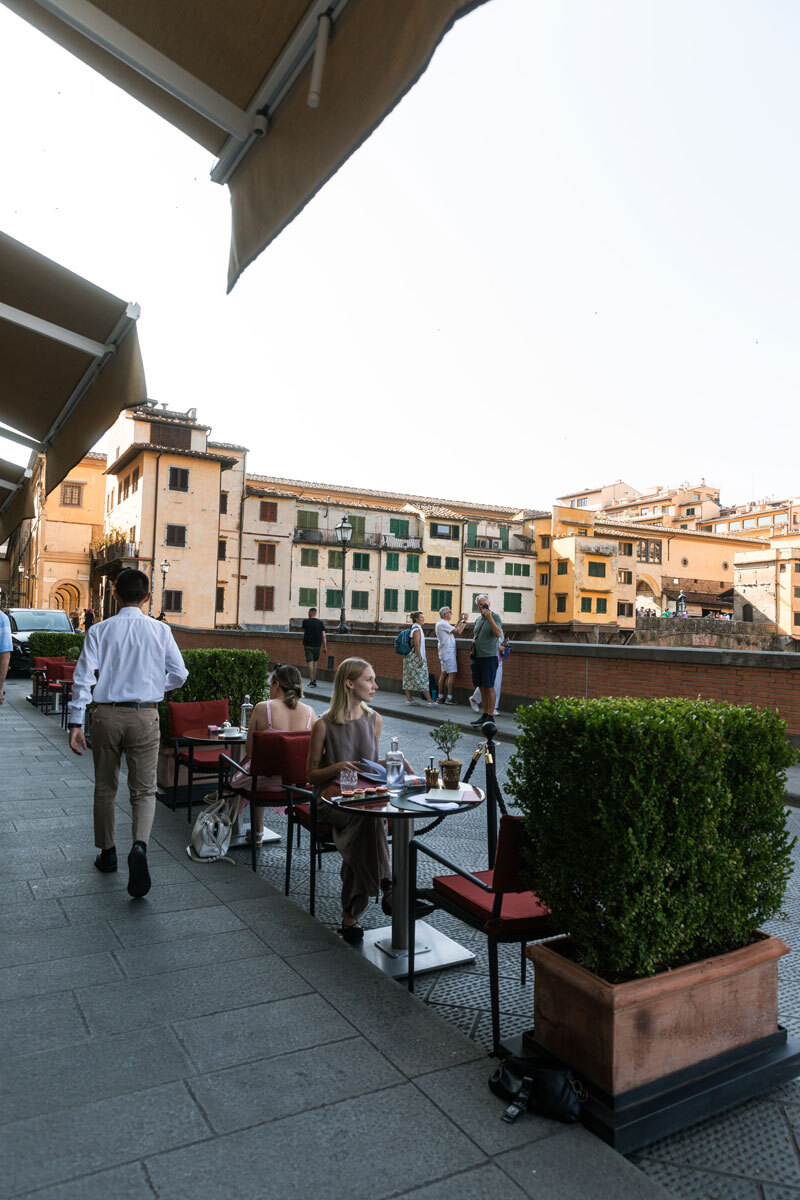 photo of breakfast close to ponte vecchio